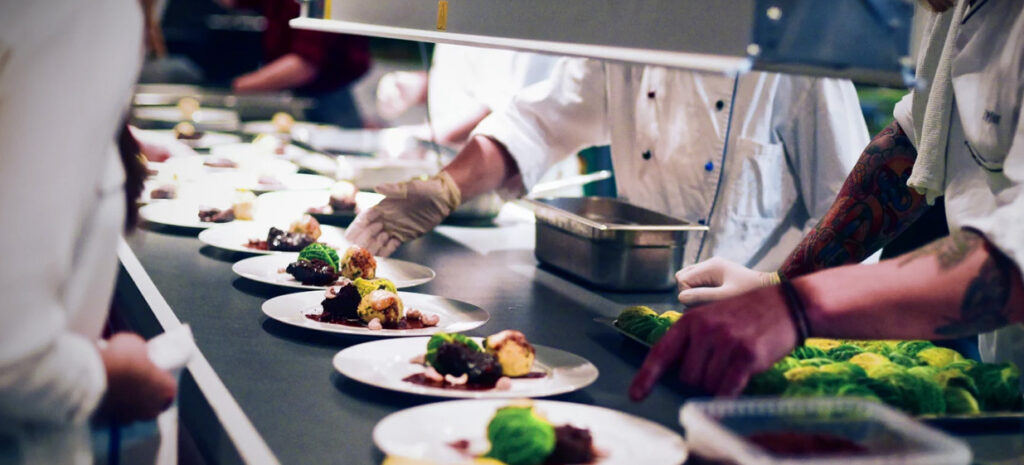 servicio de catering profesional,