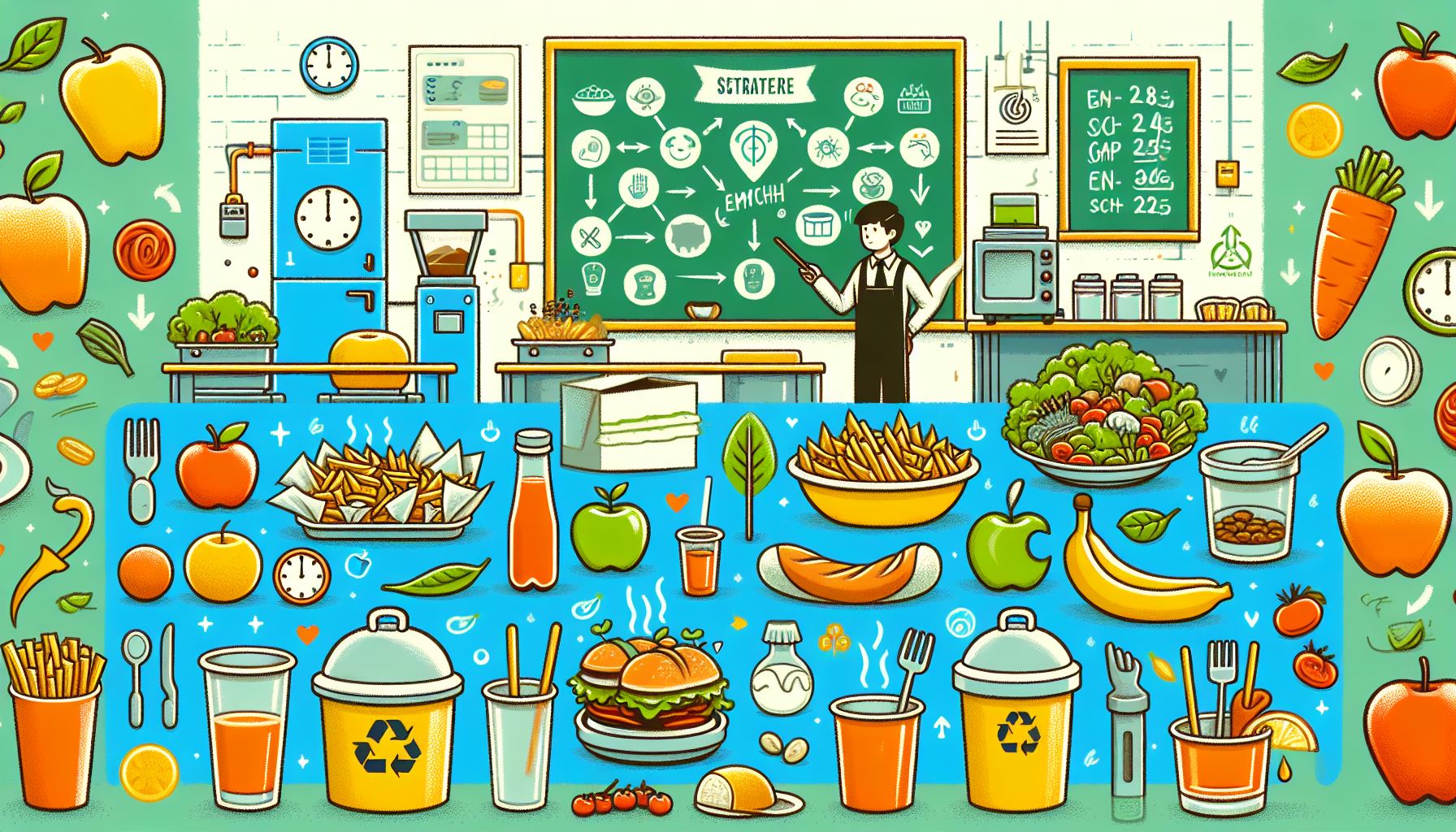 Estrategias para reducir el desperdicio de alimentos en los comedores ...